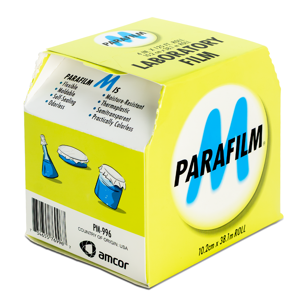 PAPEL PARAFILM BEMIS PM99 M IMPERMEABLE
