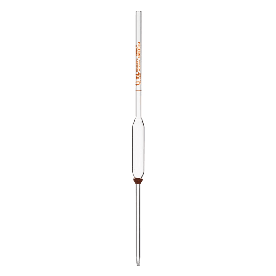 PIPETA GERBER DE 11 ML KIMAX 3010-11 PARA ÁNALISIS DE LÁCTEOS - Mercalab