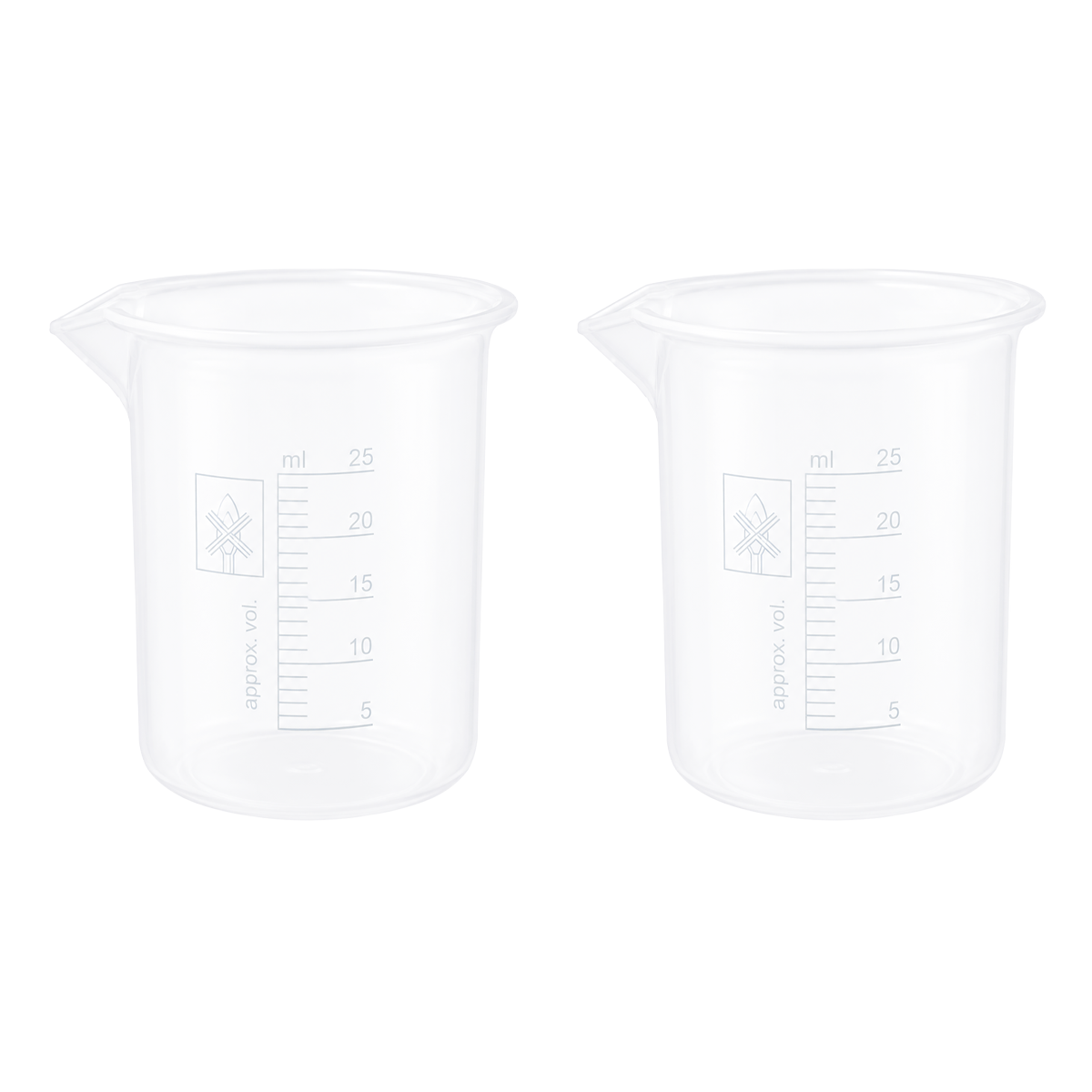 Vaso de Precipitado de Plástico Polipropileno Autoclavable | Pack 2 Piezas | Polylab