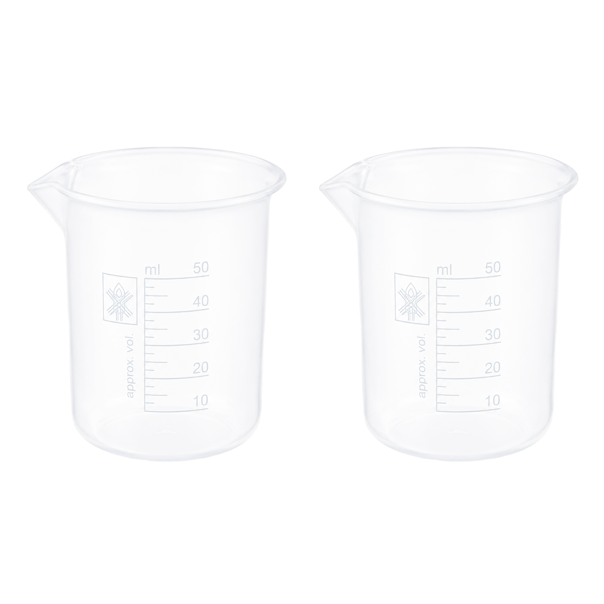 Vaso de Precipitado de Plástico Polipropileno Autoclavable | Pack 2 Piezas | Polylab