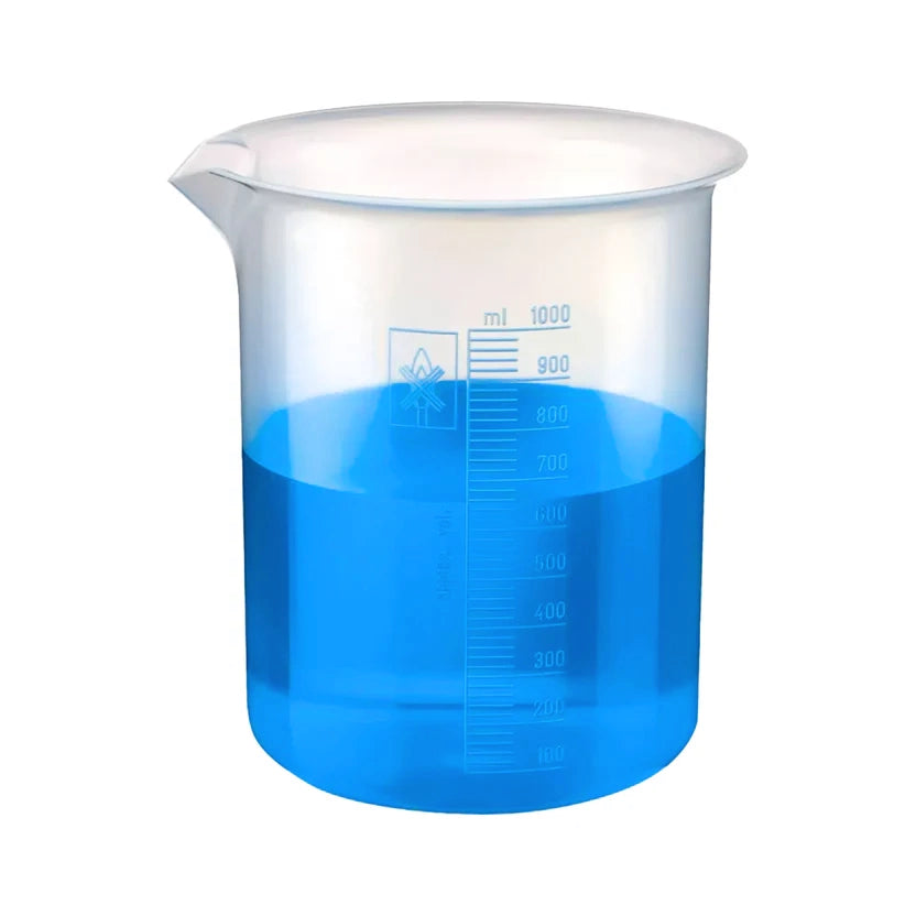 Vaso de Precipitado de Plástico Polipropileno Autoclavable | Pack 2 Piezas | Polylab