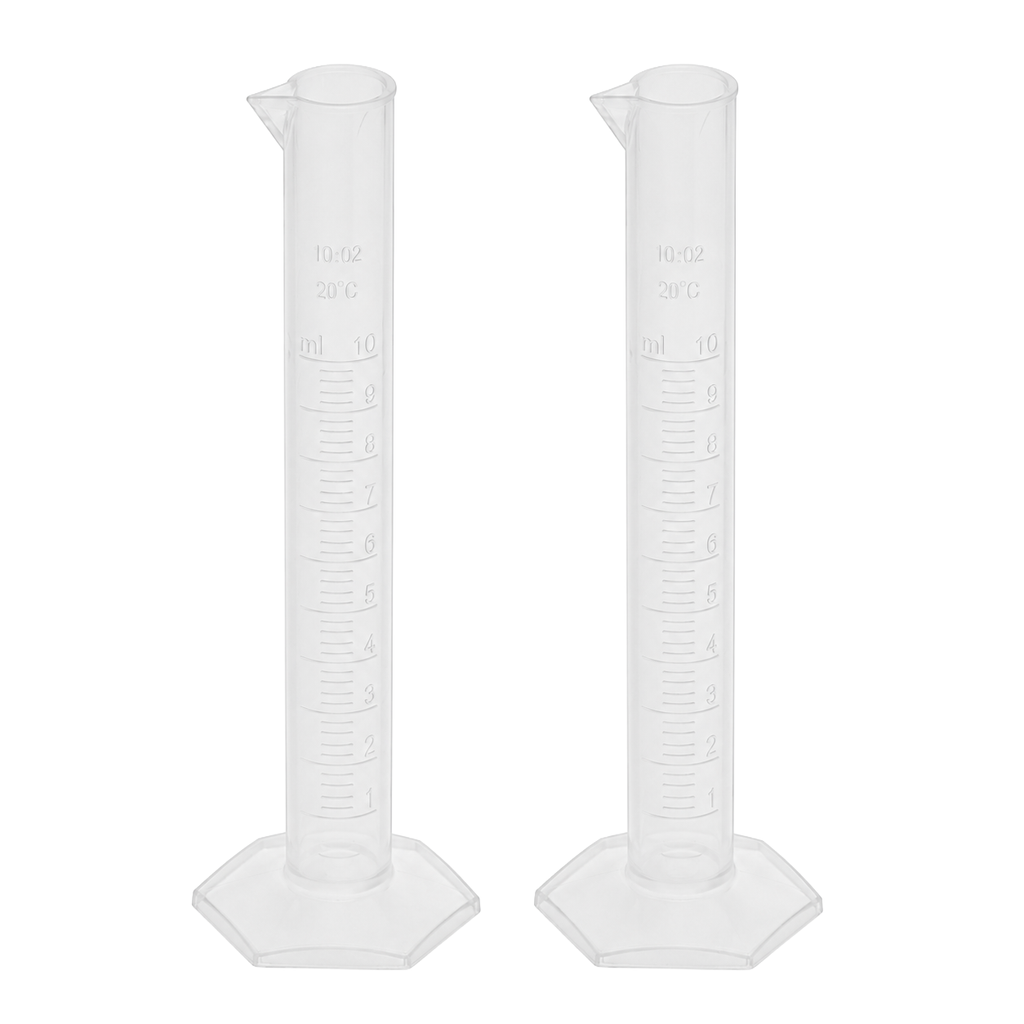 Probeta de Plástico Polipropileno Autoclavable | Pack 2 piezas | Polylab