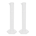 Probeta de Plástico Polipropileno Autoclavable | Pack 2 piezas | Polylab