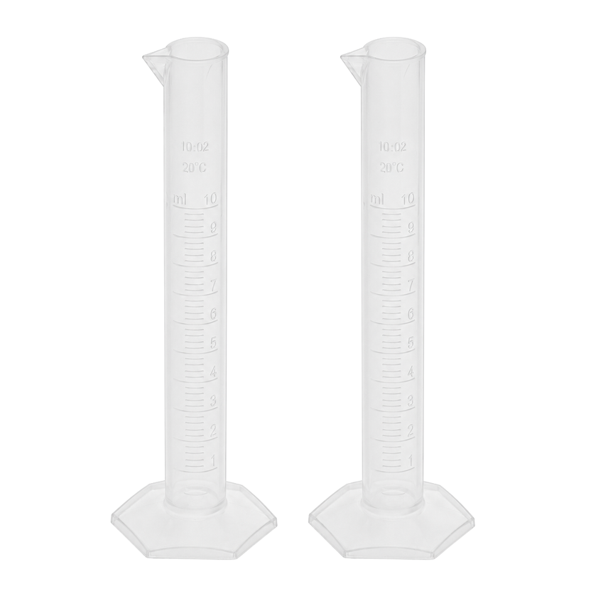 Probeta de Plástico Polylab con Base Hexagonal – Mercalab
