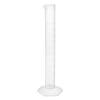 PROBETA DE PLÁSTICO POLYLAB CON BASE HEXAGONAL DE POLIPROPILENO AUTOCLAVABLE