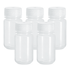 Botella de Plástico Polipropileno con Boca Ancha | Pack 5 Piezas | Polylab