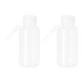 Piseta Integral de Plástico Polietileno con Boca Ancha | Pack 2 Piezas | Polylab