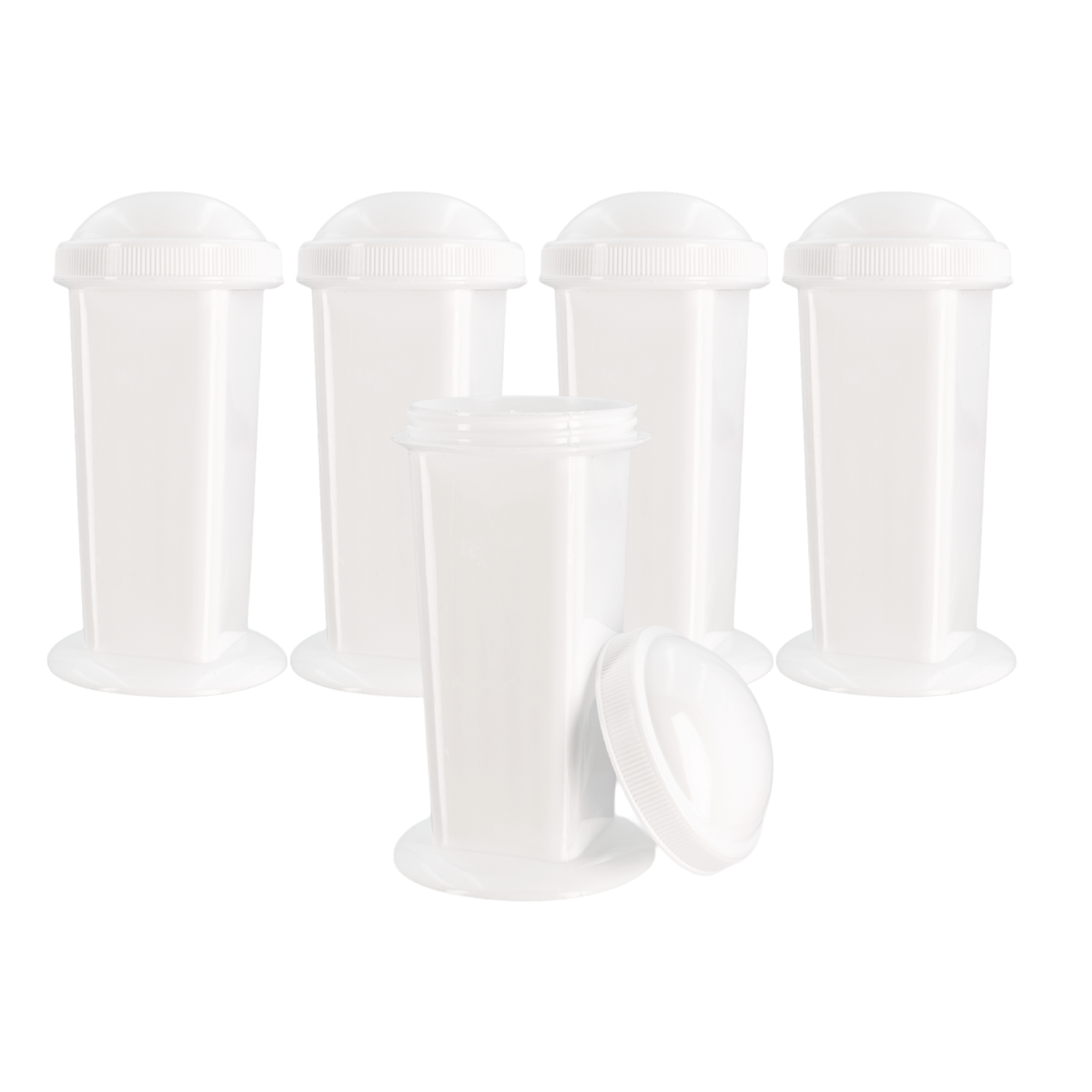 Caja Coplin de Plástico para Tinción (10 Portaobjetos) - Pack 5 Piezas - POLYLAB