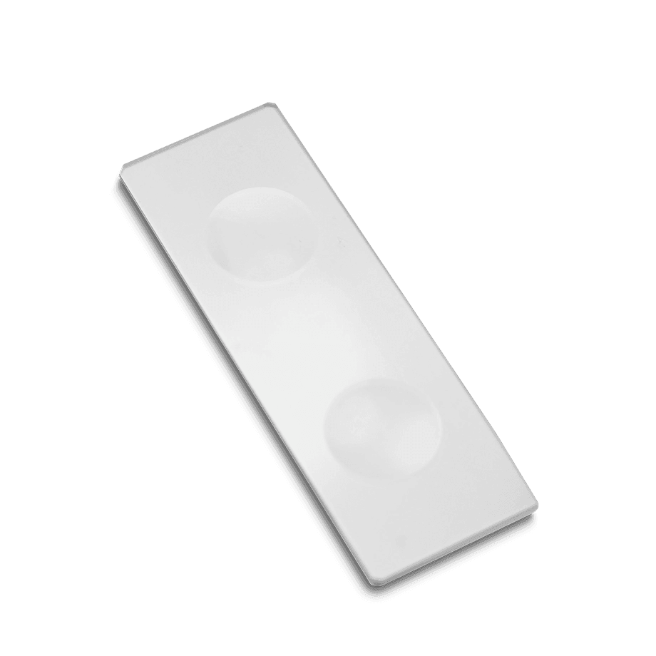 PORTAOBJETOS DE VIDRIO EXCAVADO PEARL 7103/7104 DE 26X76 MM - Mercalab