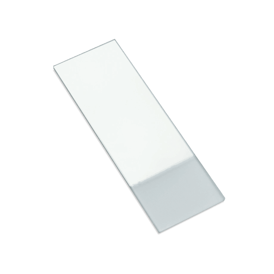 PORTAOBJETOS DE VIDRIO ESMERILADO PEARL 7105 DE 26 x 76 MM - Mercalab