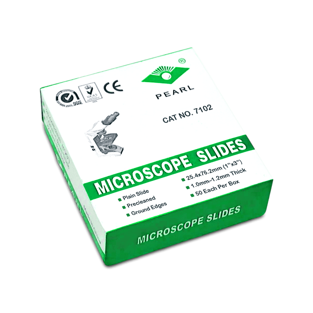 PORTAOBJETOS DE VIDRIO PEARL 7101/7102 DE 26X76 MM - Mercalab