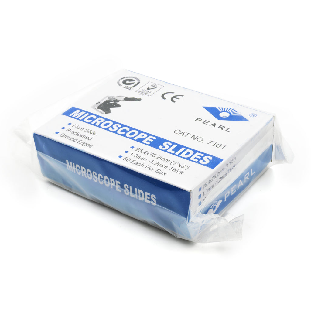Portaobjetos de Vidrio para Microscopía - Pack 500 Piezas - PEARL