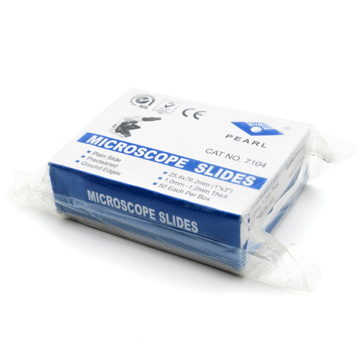 Portaobjetos de Vidrio Excavado - Pack 50 Piezas - PEARL