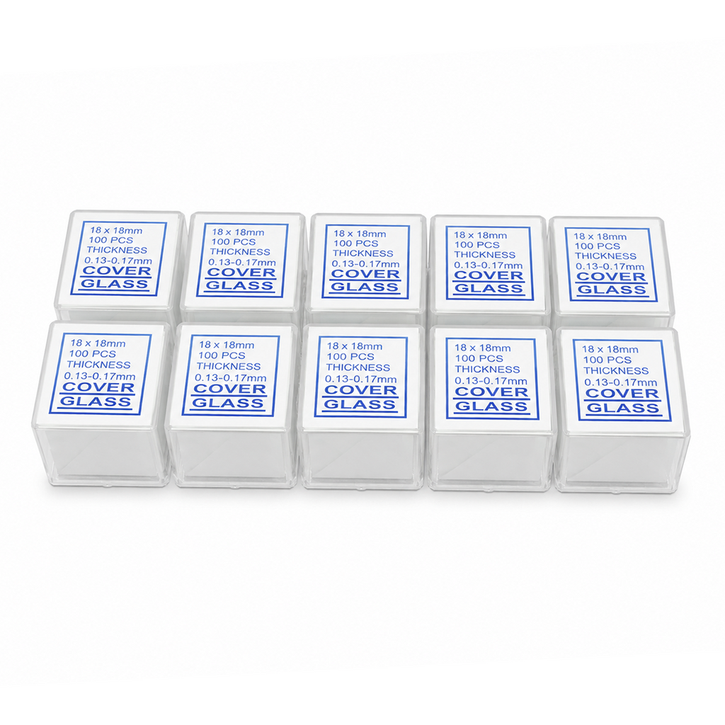 Cubreobjetos de Vidrio Para Microscopía - Pack 1000 Piezas - PEARL
