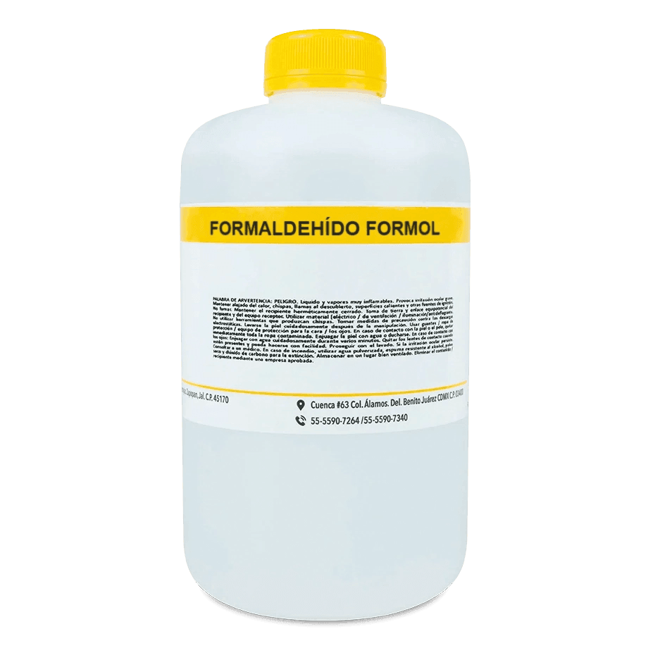 QUÍMICO ORGÁNICO FORMALDEHÍDO FORMOL GOLDEN BELL 31000 CAS 50-00-0 - Mercalab