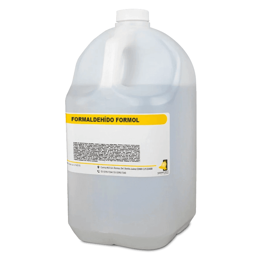 QUÍMICO ORGÁNICO FORMALDEHÍDO FORMOL GOLDEN BELL 31000 CAS 50-00-0 - Mercalab