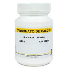 SAL QUÍMICA CARBONATO DE CALCIO GRADO ANALÍTICO ANHIDRO POLVO GOLDEN BELL 26190 CAS 471-34-1