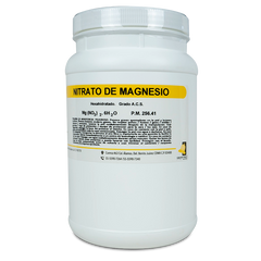 SAL QUÍMICA NITRATO DE MAGNESIO ACS HEXAHIDRATADO CRISTALES GOLDEN BELL 26905 CAS 13446-18-9