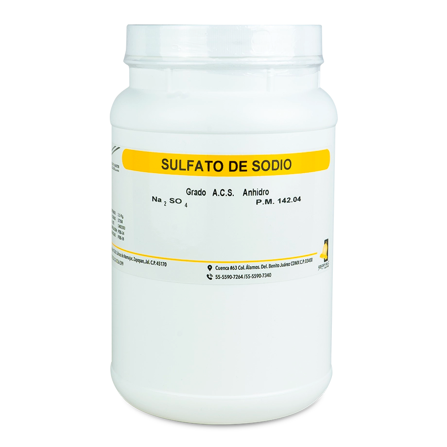 SAL QUÍMICA SULFATO DE SODIO ACS ANHIDRO GRANULADO GOLDEN BELL 27250 CAS 7757-82-6