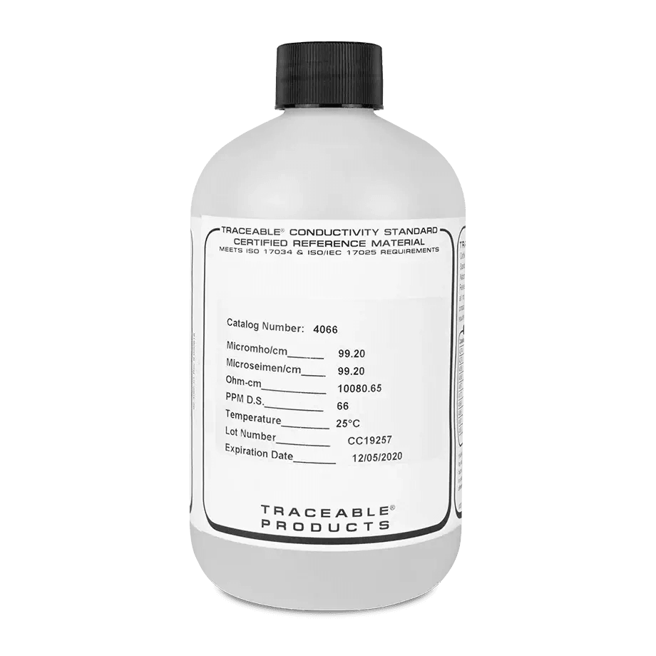 SOLUCIÓN ESTÁNDAR DE CONDUCTIVIDAD CON CERTIFICADO TRAZABLE A NIST TRACEABLE - Mercalab