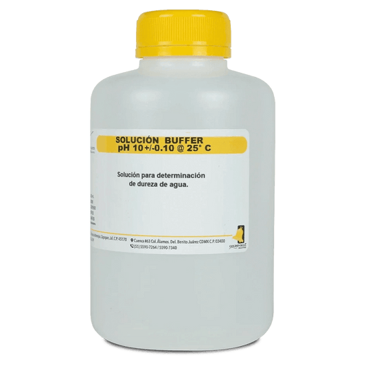 SOLUCIÓN PARA PH BUFFER PARA DETERMINACIÓN DUREZA DE AGUA PH 10 MÉTODO EDTA 1 L GOLDEN BELL 43100-1000 - Mercalab