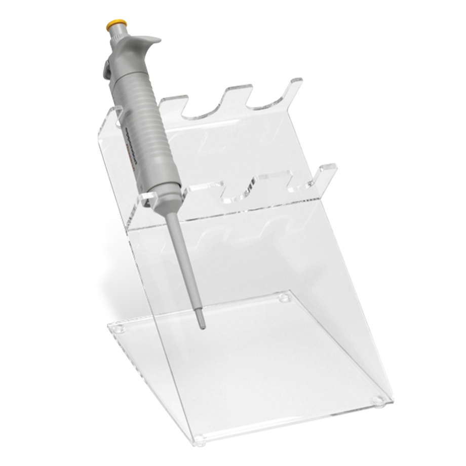 SOPORTE PARA MICROPIPETAS HEATHROW SCIENTIFIC DE ACRÍLICO