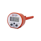 TERMÓMETRO DIGITAL DE VÁSTAGO BIMETÁLICO TAYLOR 9842 A PRUEBA DE AGUA Y RECUBRIMIENTO ANTIMICROBIOS