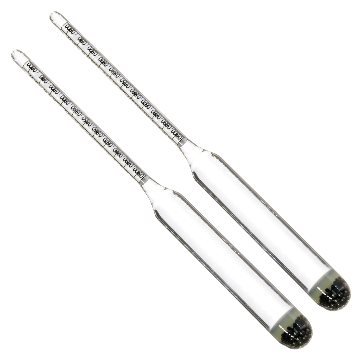 Densímetro de Vidrio para Densidad Relativa (Calibrado a 15.56 °C) - Pack 2 Piezas - ROBSAN