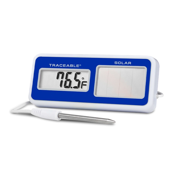 Traceable Termómetro digital calibrado para nevera/congelador; 1 sonda de  botella