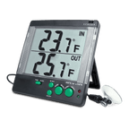 TERMÓMETRO DIGITAL PARA REFRIGERADOR Y CONGELADOR DE -50 A 70 °C CON SONDA INTERNA/EXTERNA Y CERTIFICADO TRAZABLE A NIST TRACEABLE CC4142 BIG-DIGIT 4-ALERT - Mercalab