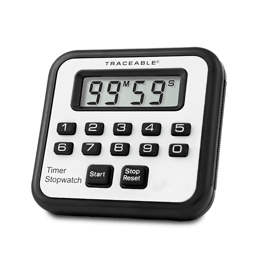 TIMER (TEMPORIZADOR) DIGITAL DE 1 CANAL CON CERTIFICADO TRAZABLE A NIST TRACEABLE CC5020 TIEMPO 99M/59S RESOLUCIÓN 1 S CONTEO ASCENDENTE Y DESCENDENTE - Mercalab