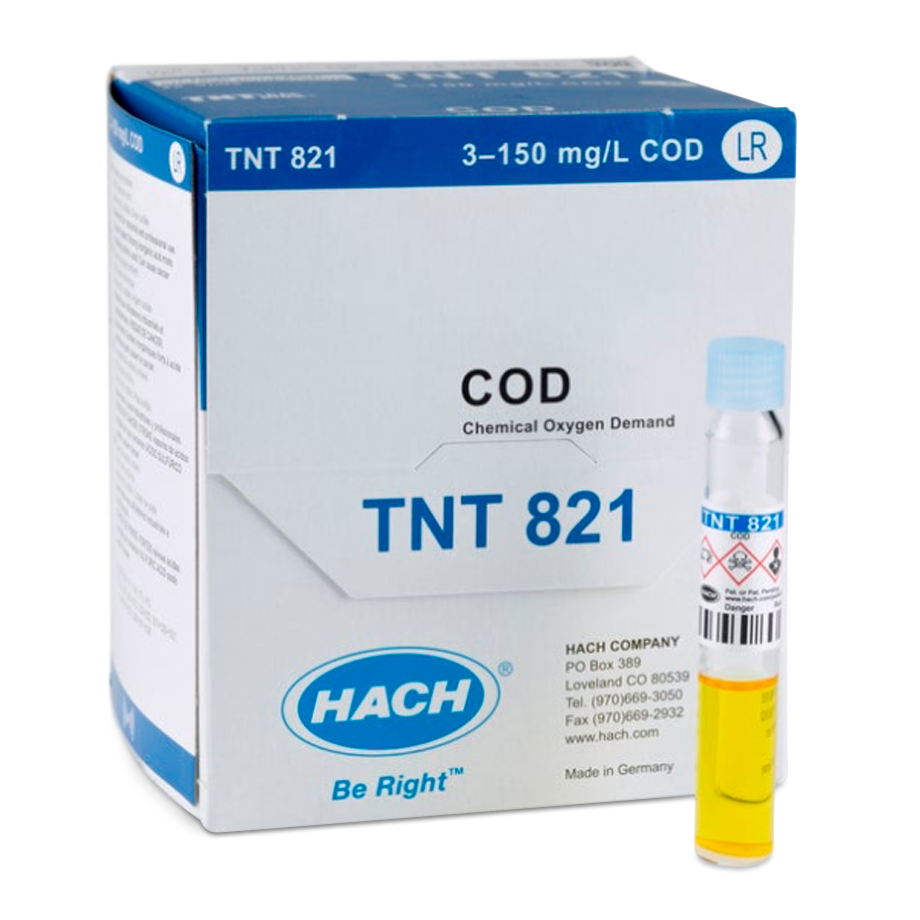 SUMINISTROS VIALES PARA DQO TNTPLUS RANGO BAJO HACH TNT821