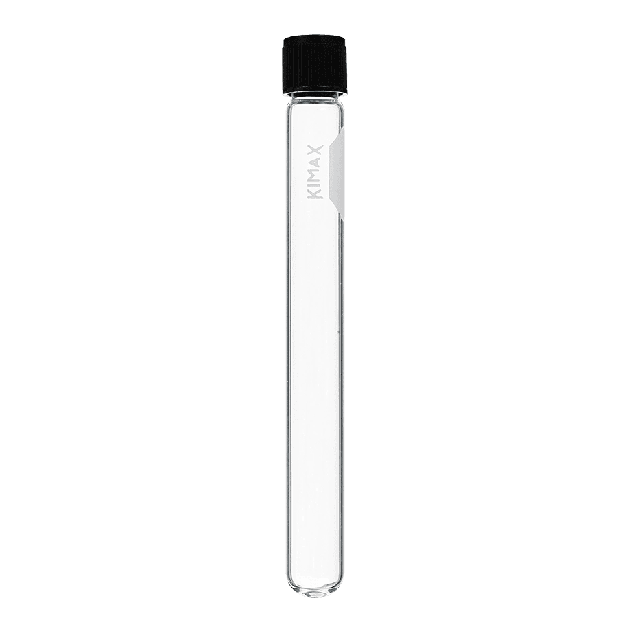 TUBO DE ENSAYO CON TAPA DE ROSCA FENÓLICA KIMAX 45066 - Mercalab