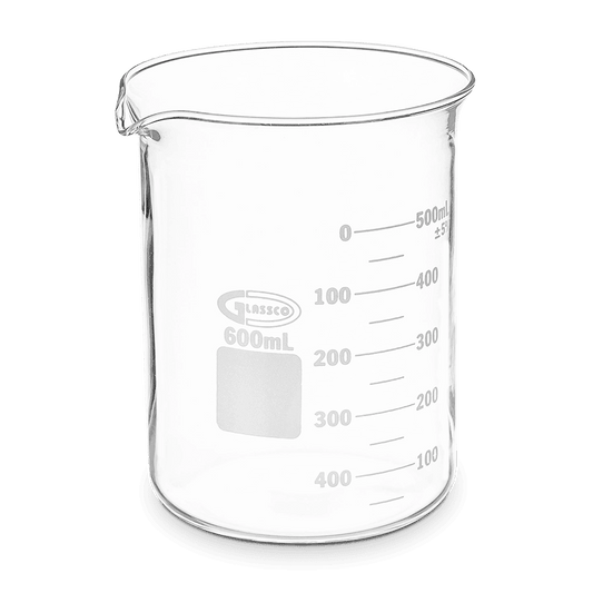 VASO DE PRECIPITADO GRIFFIN FORMA BAJA GLASSCO 229.402 CON ESCALA BLANCA - Mercalab