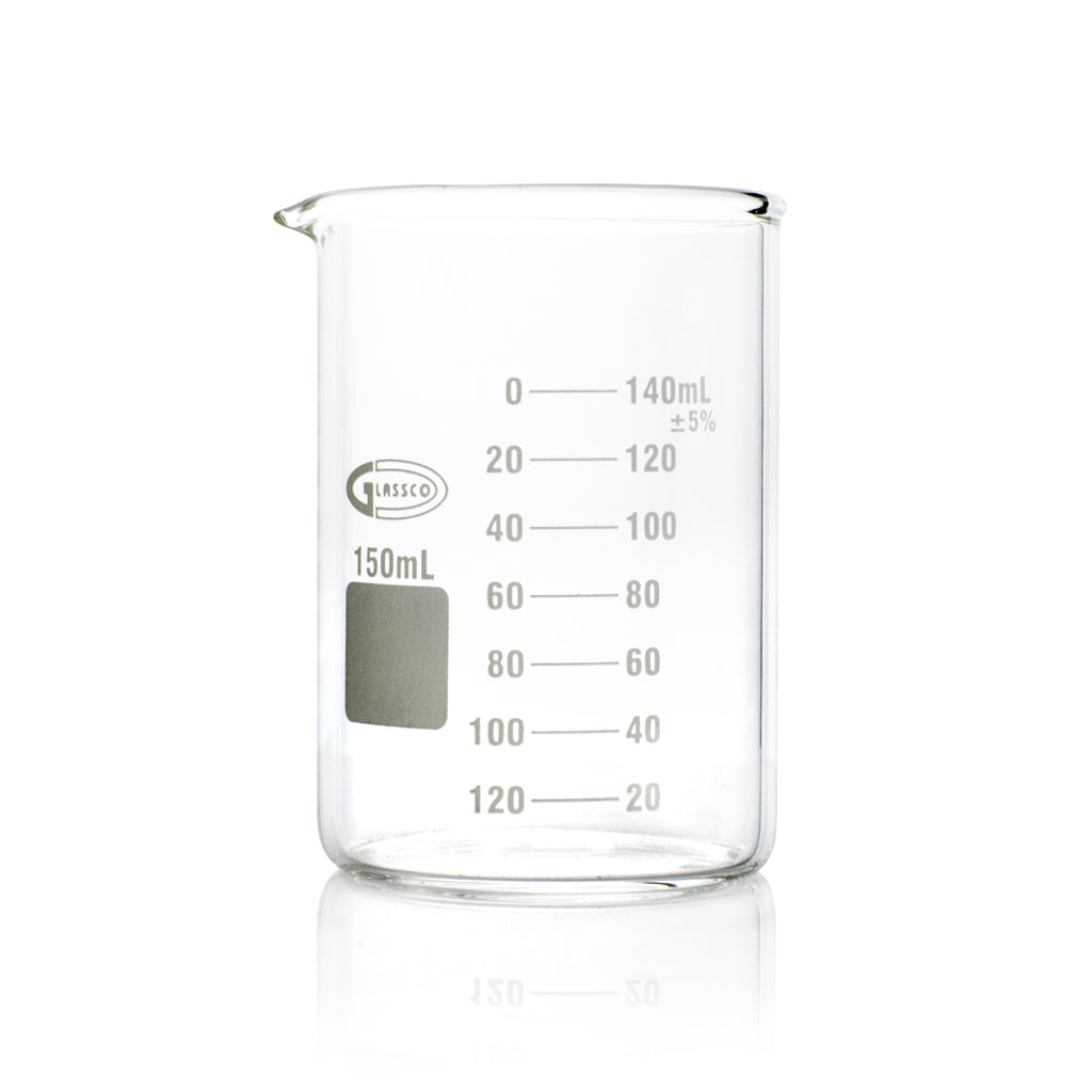 VASO DE PRECIPITADO DE VIDRIO BOROSILICATO GLASSCO