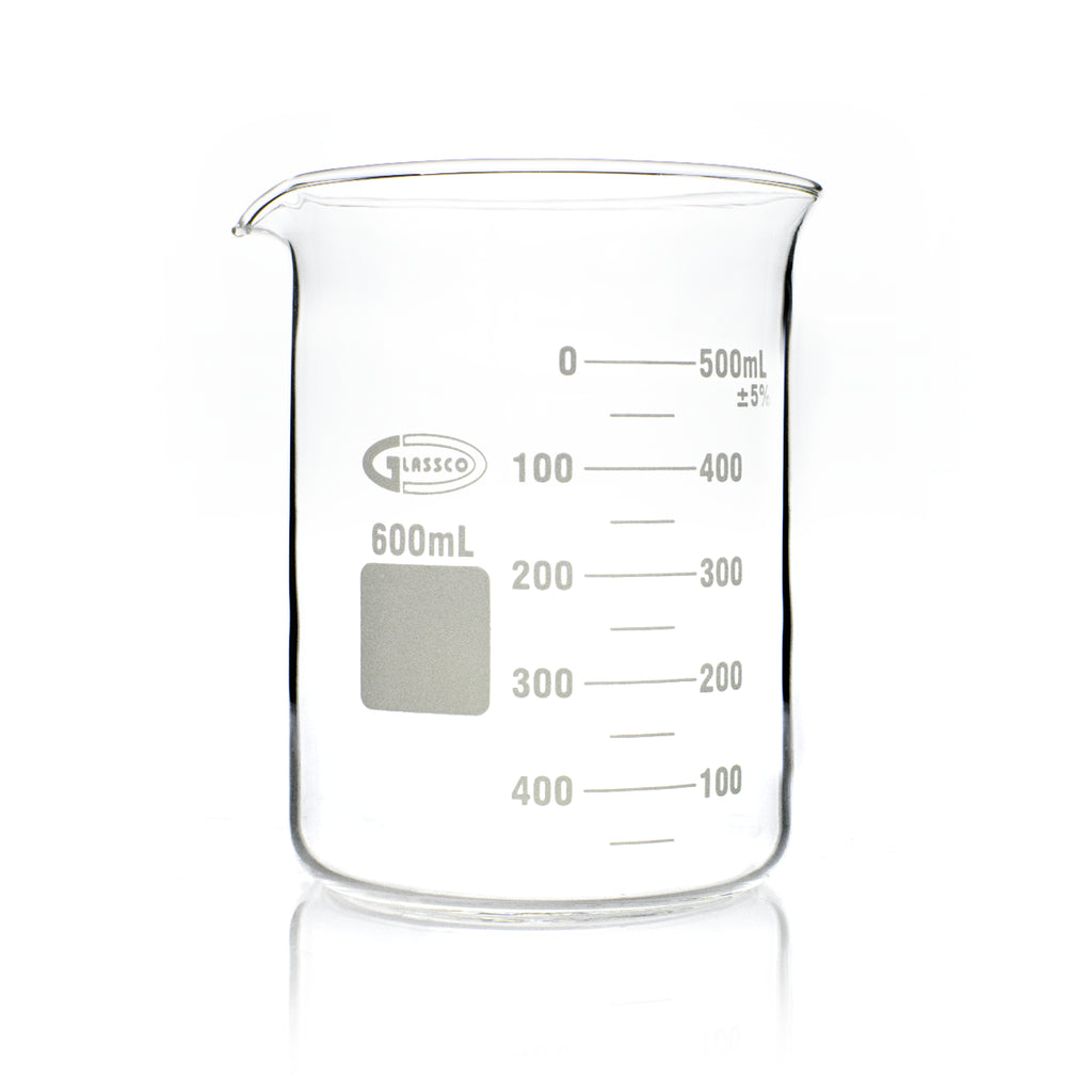 VASO DE PRECIPITADO DE VIDRIO BOROSILICATO GLASSCO