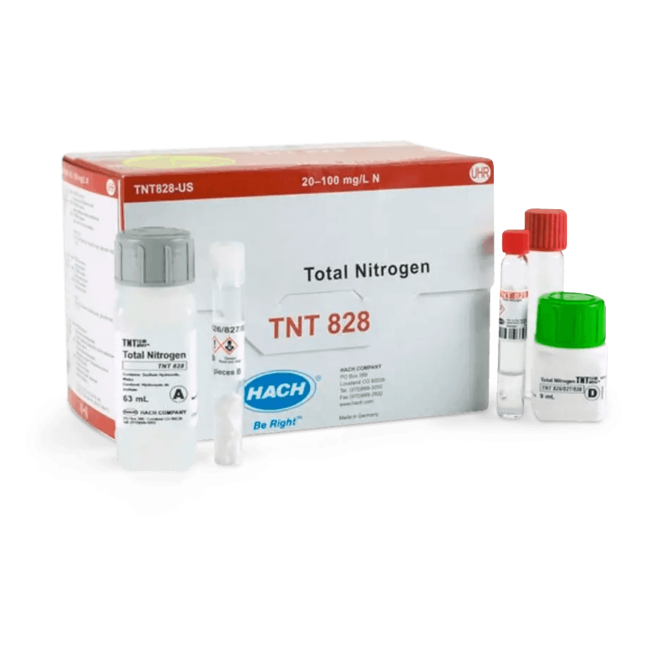 SUMINISTROS VIALES PARA NITRÓGENO TOTAL TNTPLUS RANGO ALTO HACH TNT828 - Mercalab