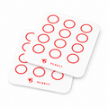 Placa de Vidrio para Reacciones de Aglutinación (con Anillos) - Pack 2 Piezas - VI-LAB