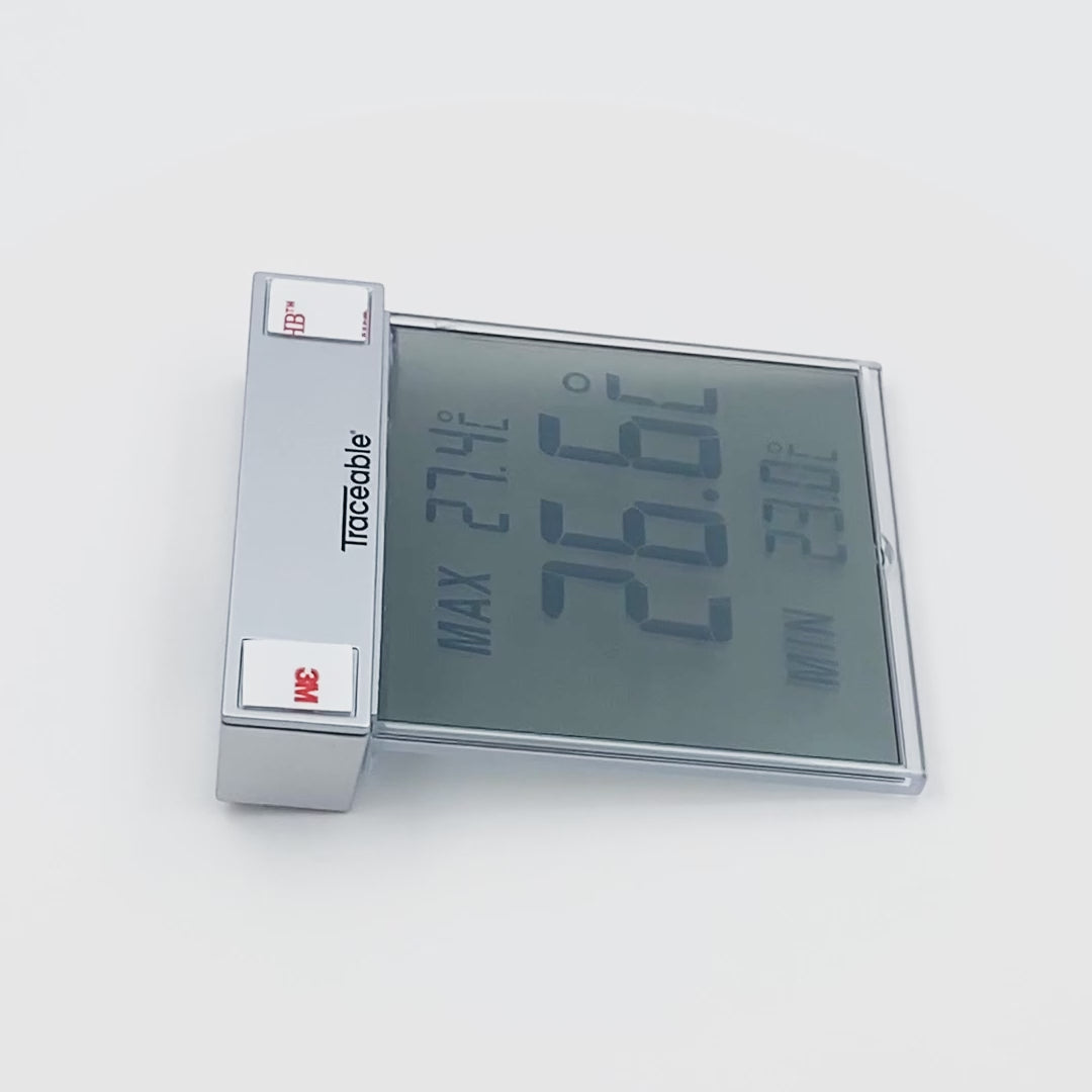 TERMÓMETRO PARA REFRIGERADOR DIGITAL CON PANTALLA BIG-DIGIT CERTIFICADO TRACEABLE 4160CC