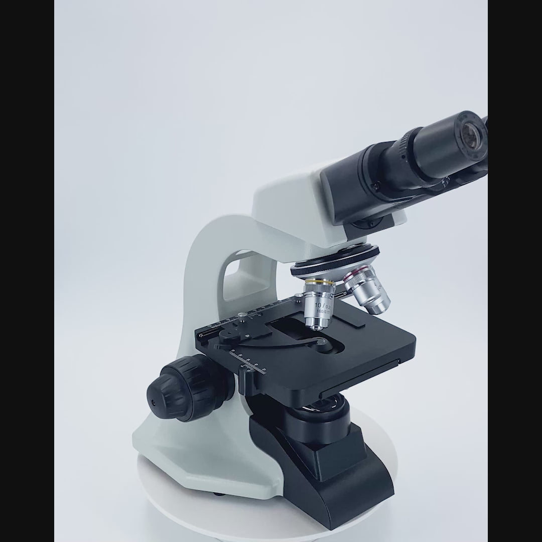 MICROSCOPIO BINOCULAR NOVEL BM1000 ACROMÁTICO CON RANGO DE AUMENTO 40X A 1,000 X
