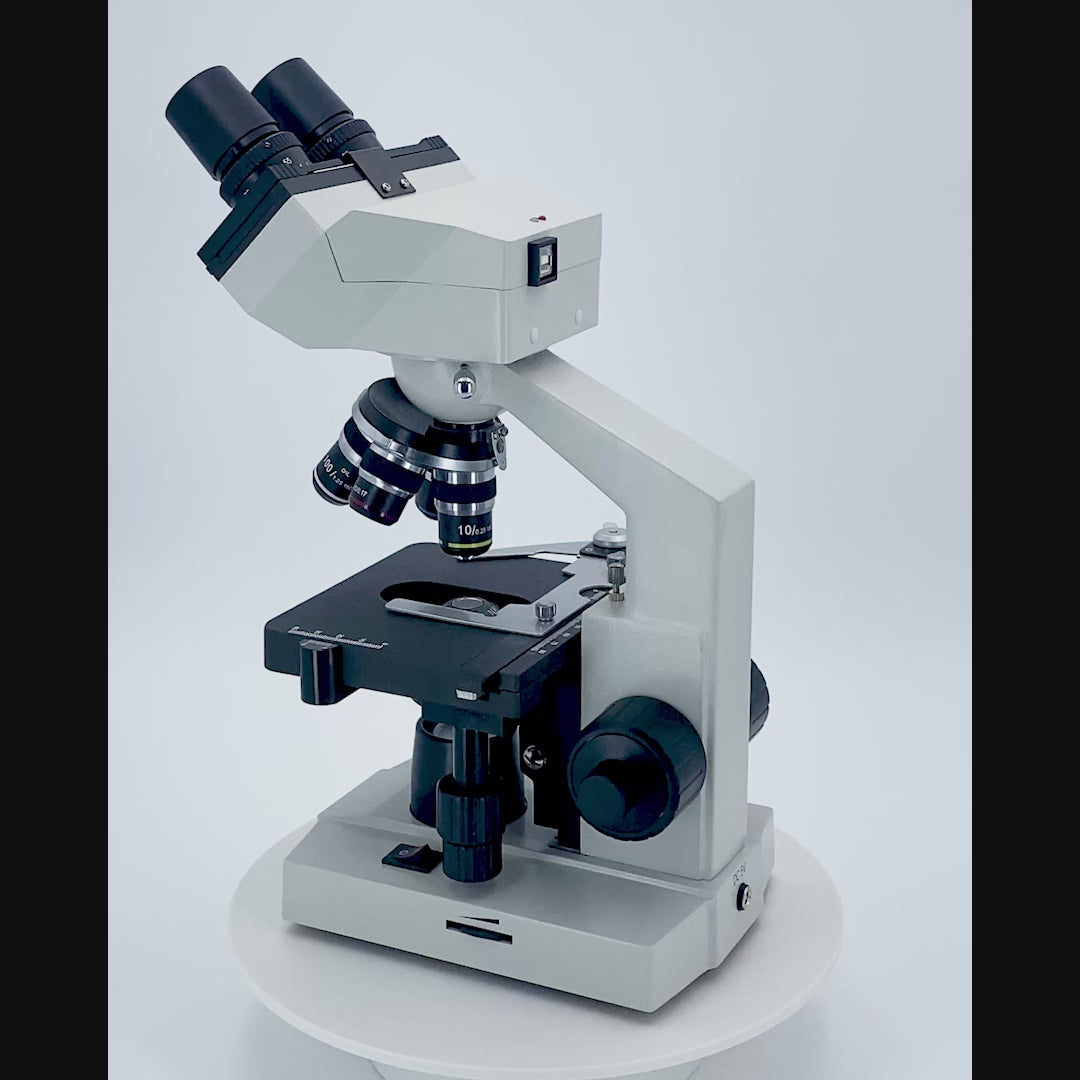 MICROSCOPIO BINOCULAR DIGITAL NOVEL DN-10B ACROMÁTICO CON RANGO DE AUMENTO 40X A 1,000X INCLUYE SOFTWARE PARA TRANSFERENCIA DE IMAGEN