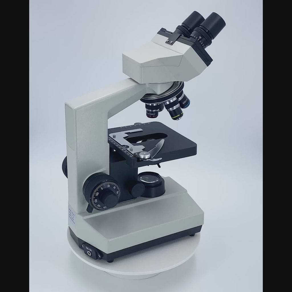 MICROSCOPIO BINOCULAR NOVEL XSZ-107T ACROMÁTICO CON RANGO DE AUMENTO 40X A 1,000X