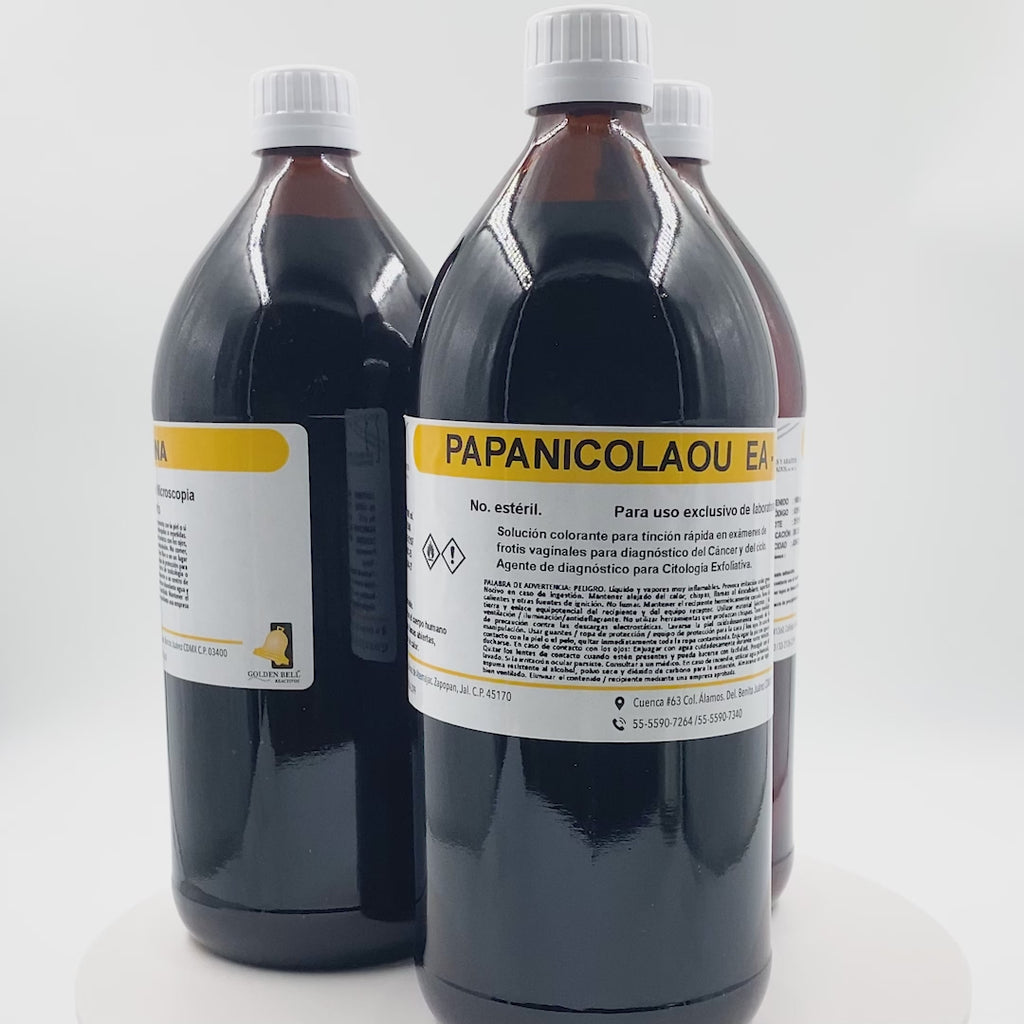 KIT PARA TINCIÓN DE PAPANICOLAOU GOLDEN BELL