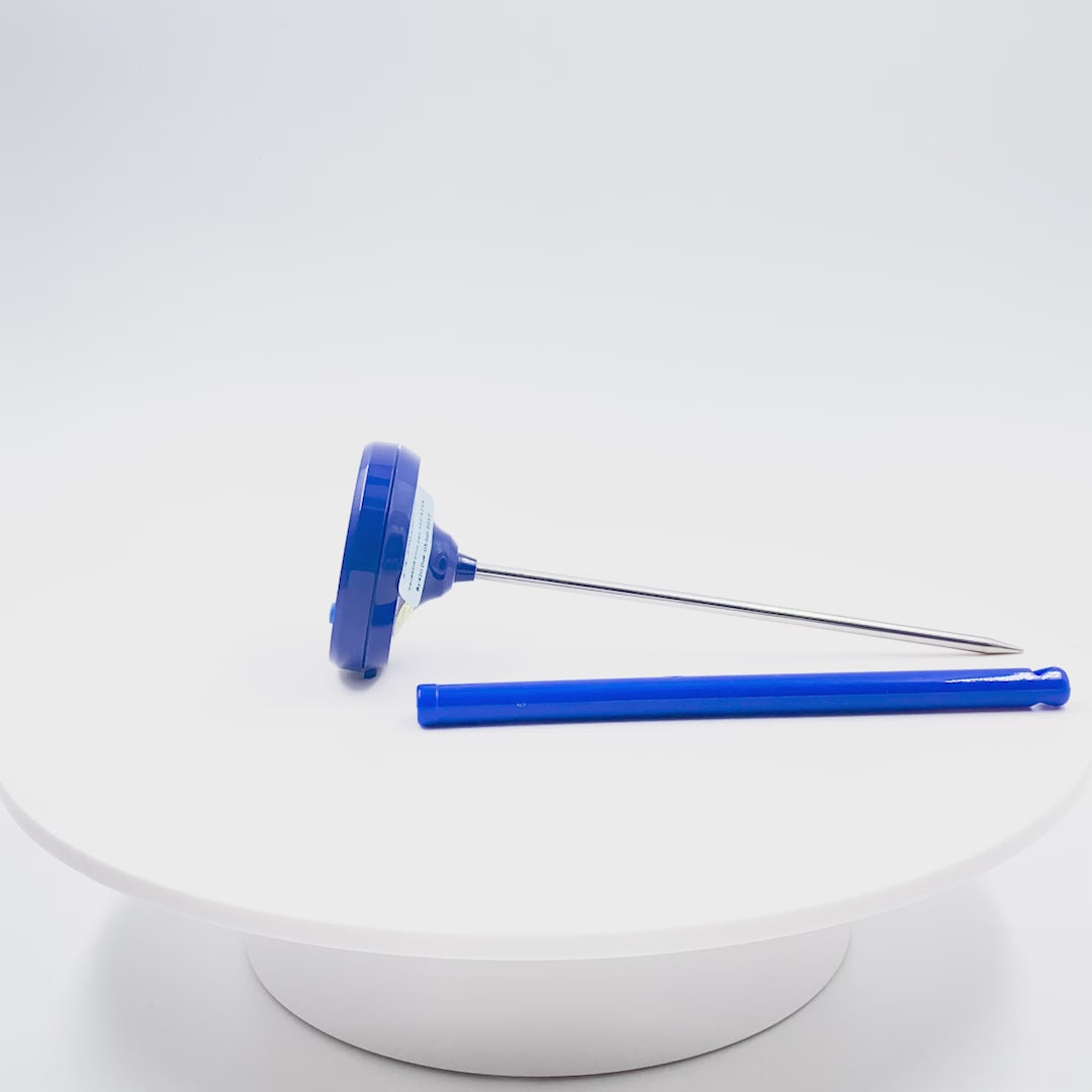 TERMÓMETRO DE VÁSTAGO DIGITAL CON PANTALLA JUMBO CERTIFICADO TRACEABLE 4049CC